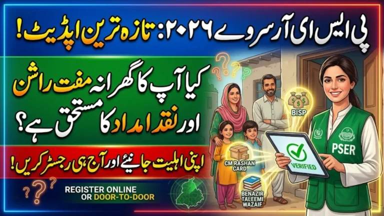 PSER Survey 2026 Punjab Door-to-Door Registration Process Full Guide