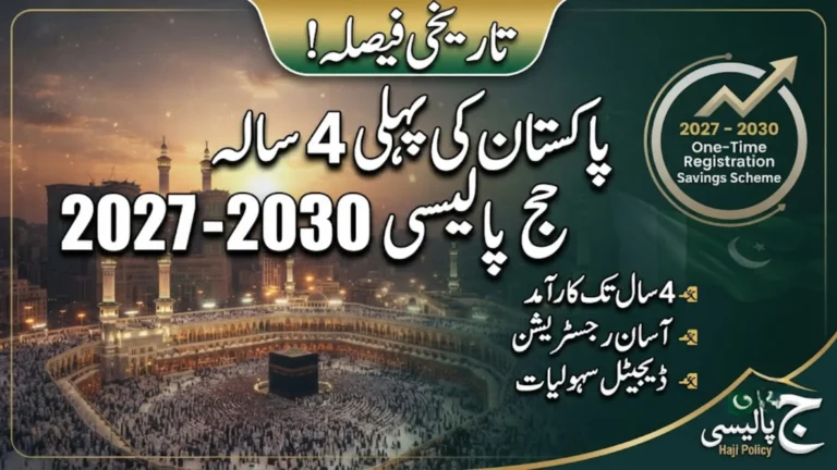 Pakistan Hajj Policy 2027 Approved With New Four-Year Plan Until 2030